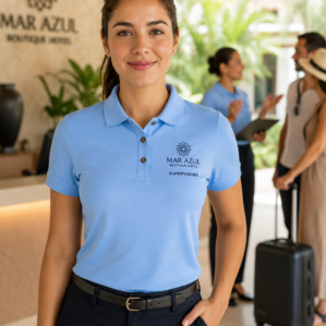 Playera polo dama